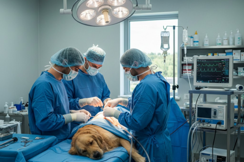 Avanços e Cuidados no Centro Cirúrgico Veterinário
