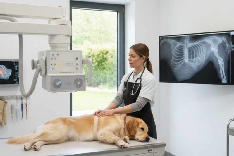Iluminando a Saúde Animal: Radiologia em Ação